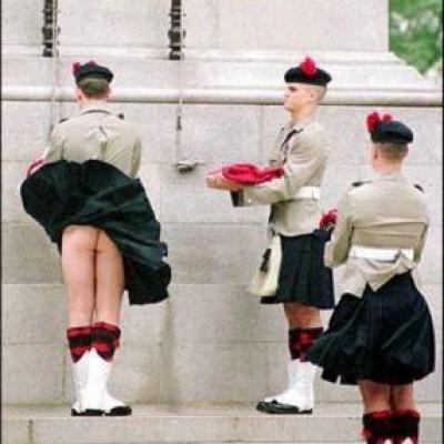 Sous le kilt