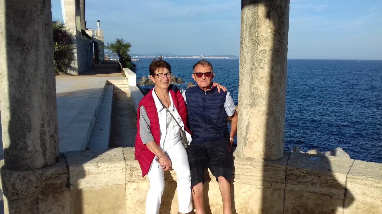 Micheline & Gérard à S'Agaro 1